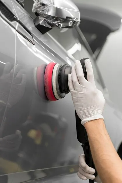 Higienização interna de carro